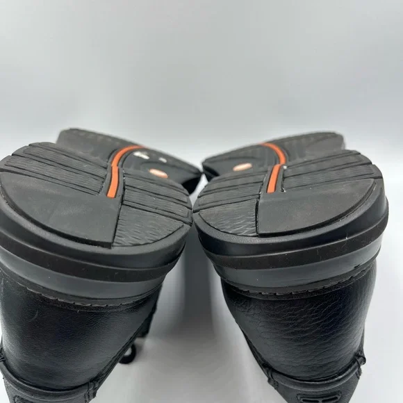 Men’s Clark’s Unstructured Black Leather Oxfords Size 11 - Picture 9 of 16